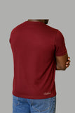 MAROON CREST REGULAR POLO