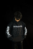 PLAY WITH SKULL OVERSIZED HOODIE
