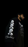 PLAY WITH SKULL OVERSIZED HOODIE